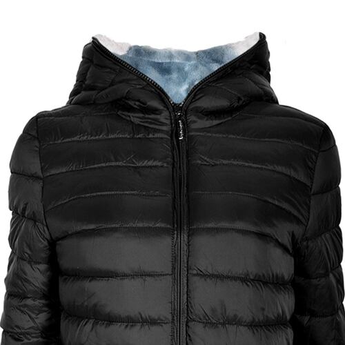 Chamarra con capucha reversible Philosophy Jr talla chico color negro modelo SFR3510