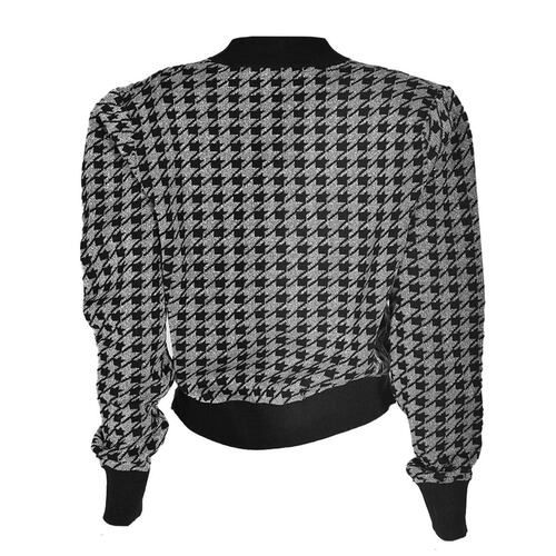 Suéter con estampado Philosophy Jr talla unitalla color gris combinado modelo HH11012