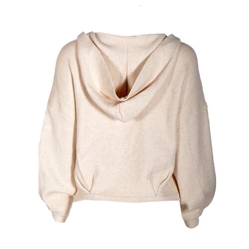 Suéter estampado Philosophy talla chica mediana color crema modelo hd9590..