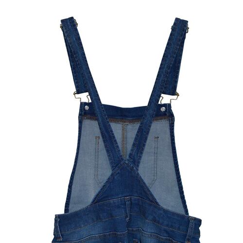Overol rasgado con bolsas Philosophy talla mediana color azul medio modelo 90092NWX