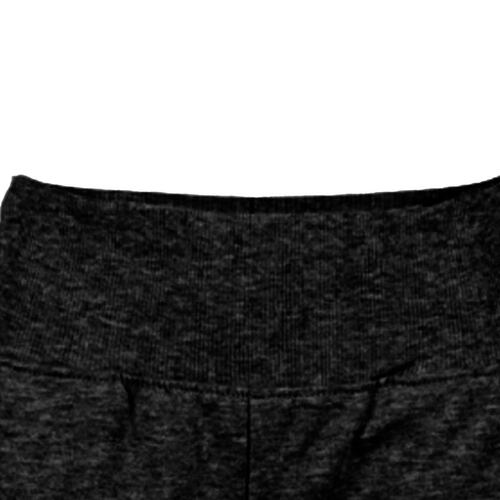 Pants liso con pretina ancha y bolsas Philosophy talla mediana color negro modelo 72957N