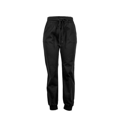 Pantalón con elástico en cintura, jareta y bolsas Philosophy talla chica color negro modelo YP4459NCH