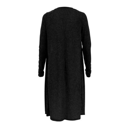 Ensamble liso con abertura en costados Philosophy talla grande color negro modelo 68384NAC