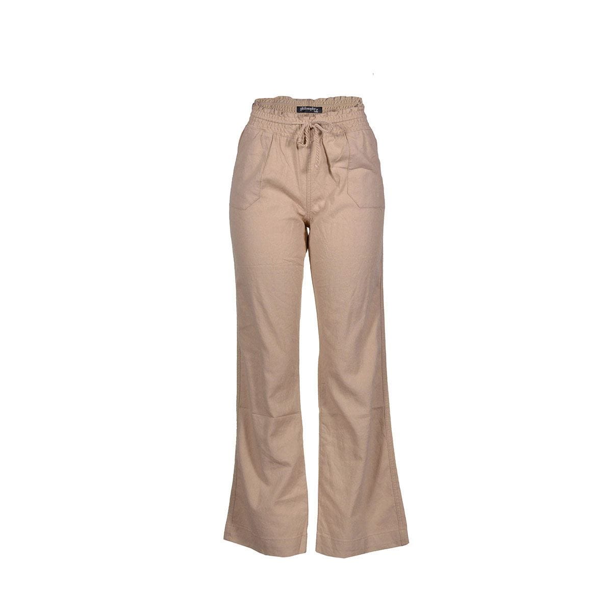 Pantalon color cafe discount claro