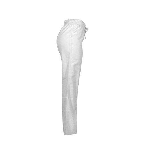 Pantalón acampanado con elástico y bolsillos Philosophy talla chica color blanco modelo LP13CLNN