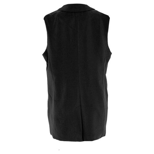 Chaleco para mujer, con solapa y bolsillos simulados Philosophy talla grande color negro modelo 5080VD
