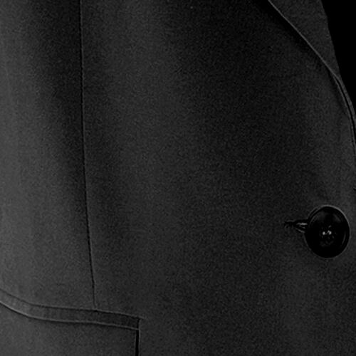 Chaleco para mujer, con solapa y bolsillos simulados Philosophy talla grande color negro modelo 5080VD