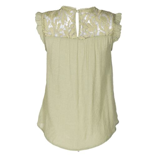 Blusa con detalle de encaje para mujer Philosophy