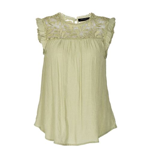 Blusa con detalle de encaje para mujer Philosophy