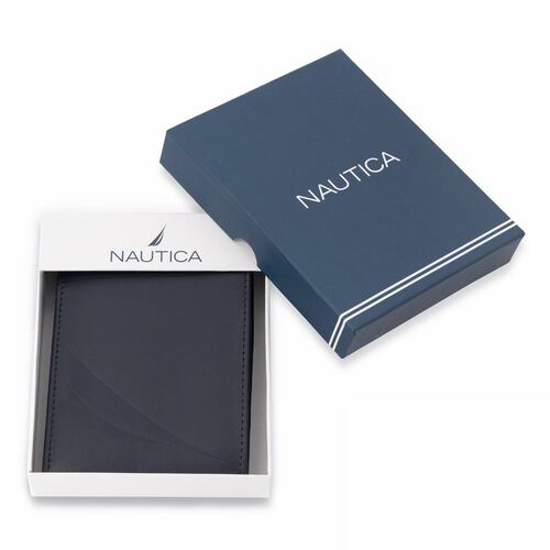 Billetera Nautica 31NUEB010 azul