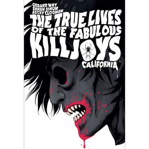 Comic The true lives of the fabulous killjoys: california novela gráfica: library edition