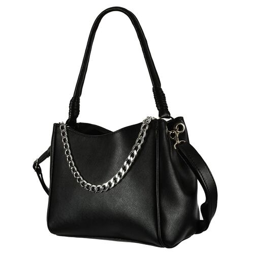 Bolsa Gianni Bini Shoulder Negro liso Cristina NG