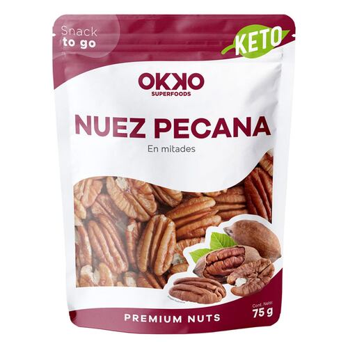 Nuez Pecana Okko 75g