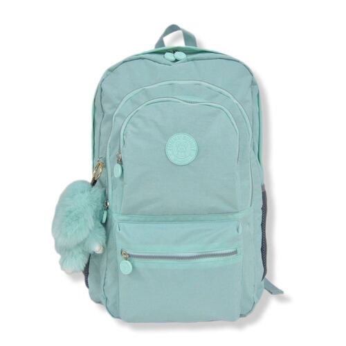 Back Pack 15"" Verde Menta Funny Bunny