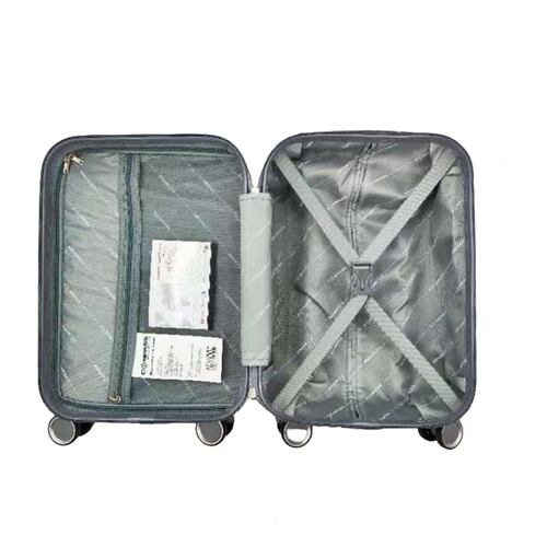 Maleta de Viaje con Ruedas y Portavaso Rojo 28" Compass