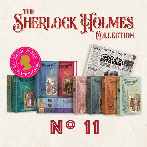 Colección Sherlock Homes 0011 Editorial RBA Editores Mexico Novela