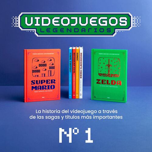 Colección Video Juegos Legendarios 0001 Editorial Rba Editores Mexico Novela