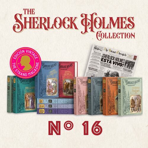 Colección Sherlock Holmes 0016 Editorial RBA Editores México Novela