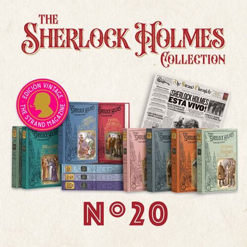 Colección Sherlock Homes 0020 Editorial RBA Editores México Novela