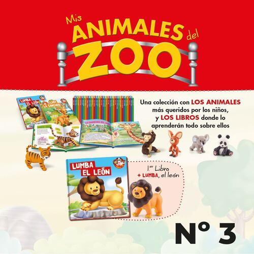 Colección Animales del Zoo 0003 Editorial RBA Animales