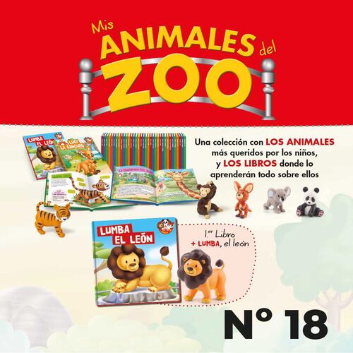 Coleccion Animales del Zoo 0018 Editorial RBA Animales