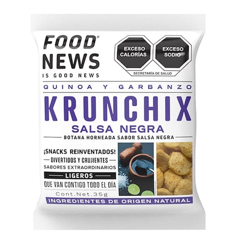 Krunchix  Salsa Negra Food News 35g