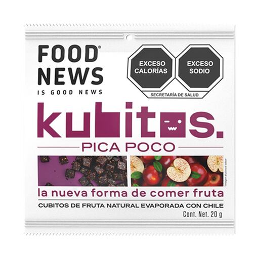 Kubitos Pica Poco Food News 20g