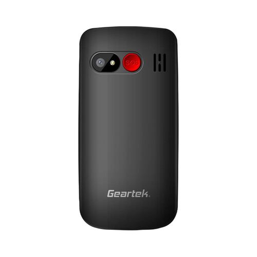 Teléfono celular Geartek libre T40 Fold negro