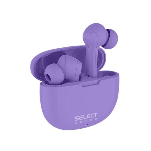 Audífonos Select Sound Colors BT31C TWS Morado
