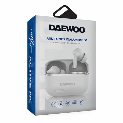 Audífonos Daewoo Blitz DW-ANC1 TWS Blanco