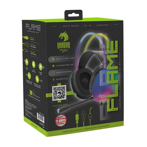 Audífonos PC Alámbricos Flame