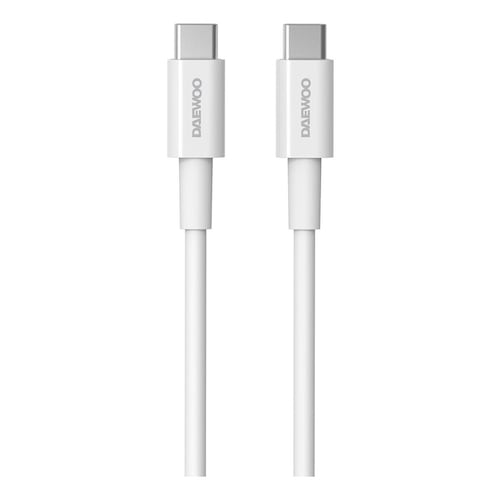 Combo Cargador de Pared Daewoo Salida USB-C 45W + Cable Tipo C A Tipo C
