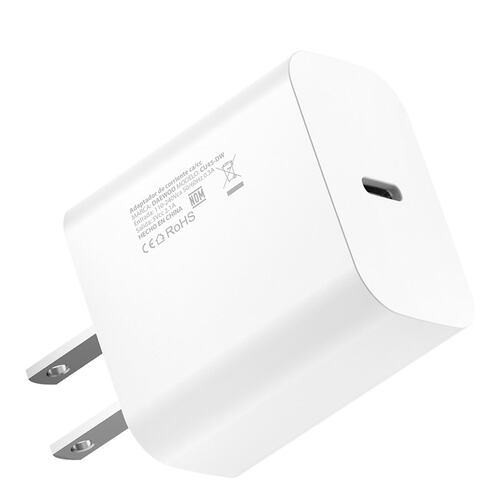 Combo Cargador de Pared Daewoo Salida USB-C 45W + Cable Tipo C A Tipo C