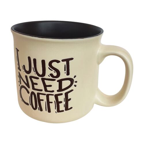 Taza de Cerámica 550ml Color Beige CHEFMAKER