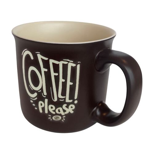 Taza de Cerámica 550ml Color Café
