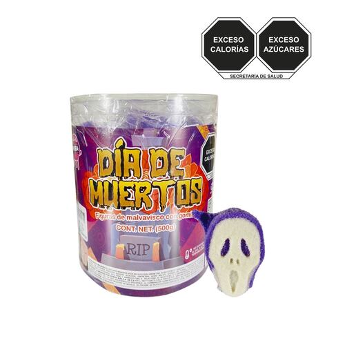 Figuras de Malvavisco con Gomitas Halloween Día de Muertos Surtido 500 g Risa