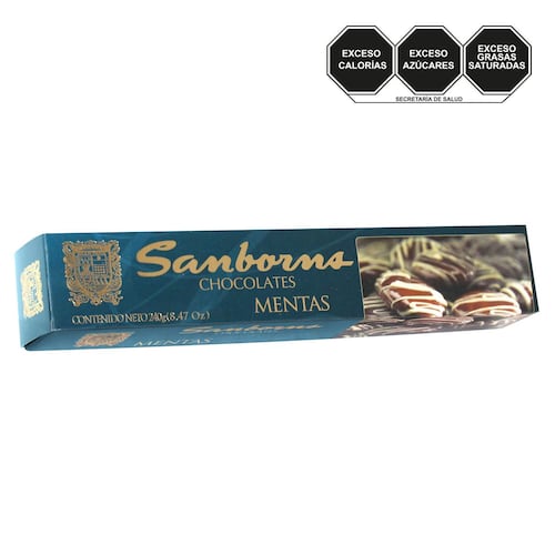 Azul Mentas 240 Grs Sanborns Chocolate