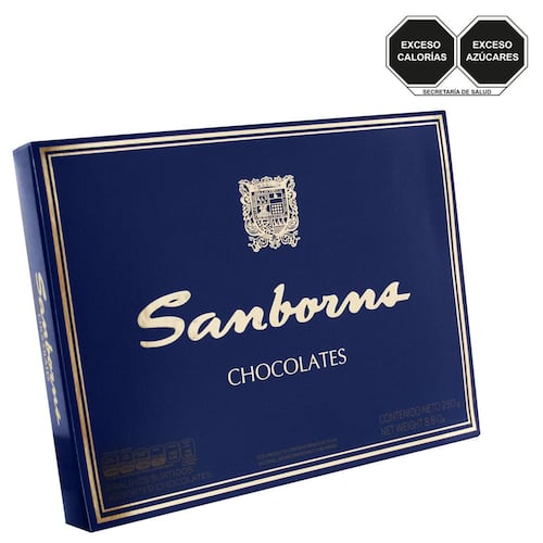 Caja Azul Sanborns Chocolates