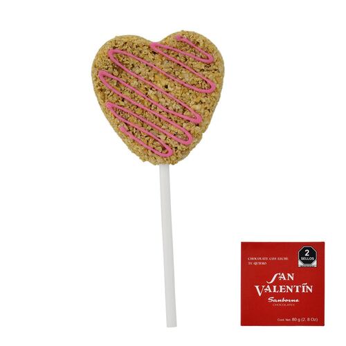 Paleta De Cereal Chocolate Blanco