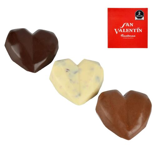 Corazón Grande Diamante De Varios C