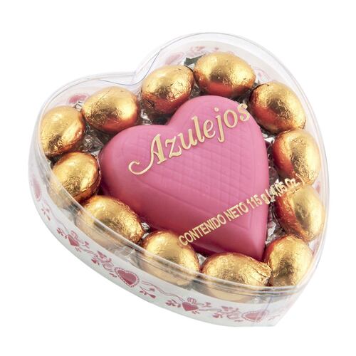 CorazÃ³n de Chocolate Blanco Azulejos