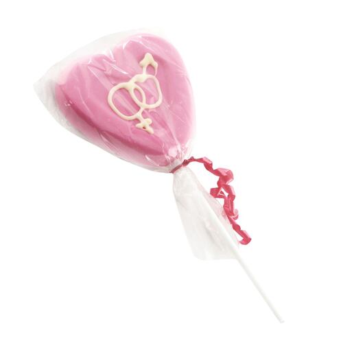 Paleta Chocolate Rosa San ValentÃ­n