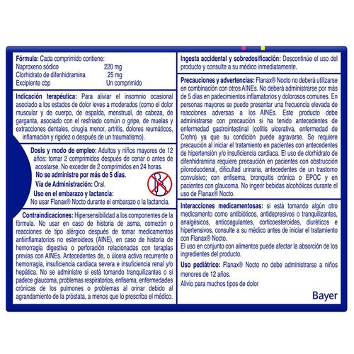 Flanax Nocto Tafi Bli 20 mx