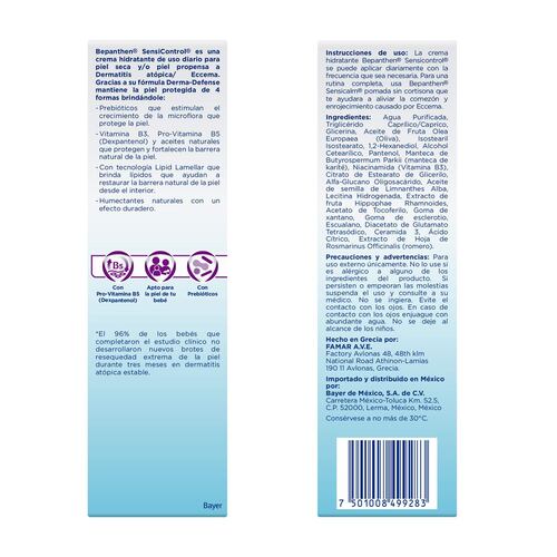 Bepanthen Sensicontrol CREA TUF 200ml MX