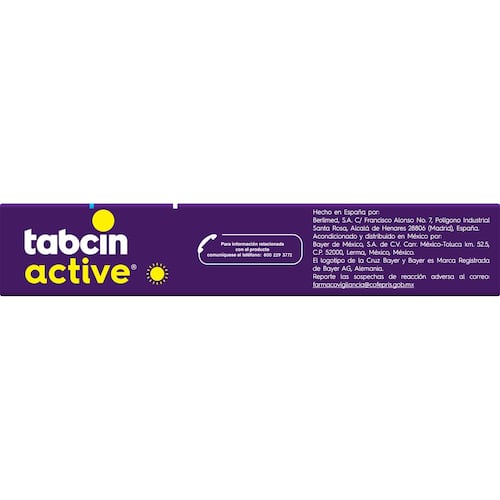 Tabcin Active 12 cápsulas
