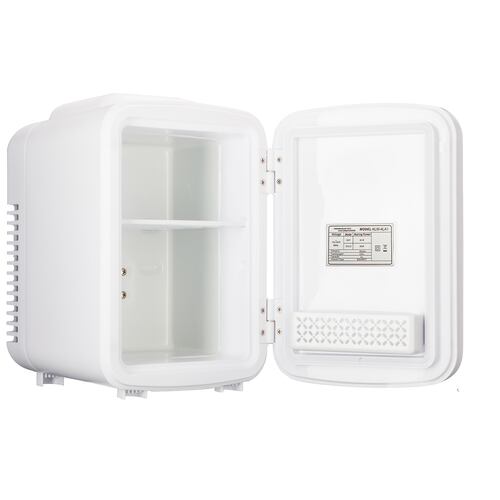 Mini Refri Portátil con Espejo y Luz Led Timco