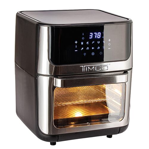 TIMCO Freidora de Aire Premium con Pantalla Digital y 10 Funciones Prestablecidas