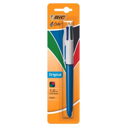 Bolígrafo 4 Cuatro Tintas Bic