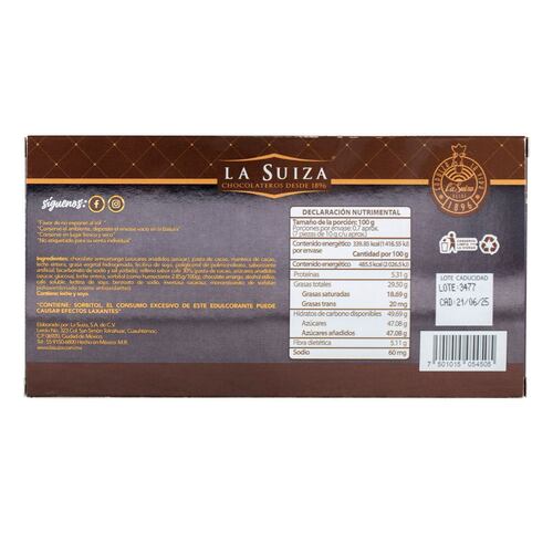 Chocolate Semi-Amargo con Relleno Sabor CafeLa Suiza 70G