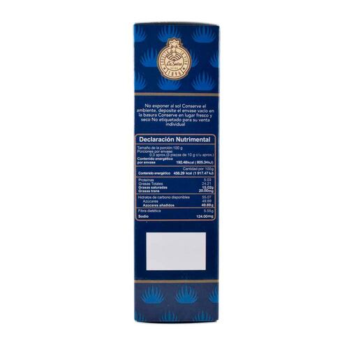 Chocolate Amargo Relleno c/Tequila Reposado La Suiza 30g